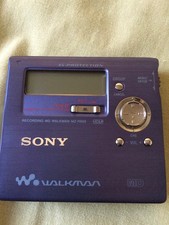 Sony minidisc walkman for sale  LITTLEHAMPTON