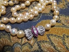 Collana perle marine usato  Viareggio