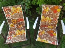 Lot chaises camping d'occasion  Pont-d'Ain