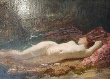 Oil canvas nude d'occasion  Expédié en Belgium
