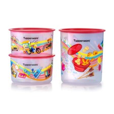 Usado, Tupperware Throwback One Touch conjunto médio (3 peças) comprar usado  Enviando para Brazil