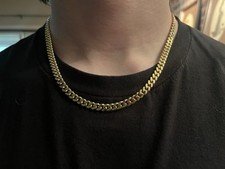 Gld cuban link for sale  Kansas City
