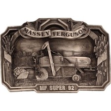 Novo Massey Ferguson MH 92 Trator Harris Farmer Farming NOS Vintage Fivela de Cinto comprar usado  Enviando para Brazil
