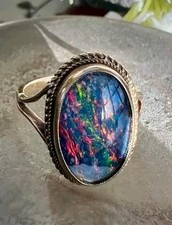 Large black opal for sale  LUTON