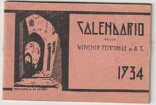Calendarietto gioventu femmini usato  Varese