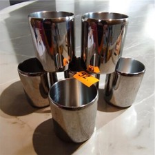 Kubki zepter do whisky ze stali nierdzewnej szlachetnej szklanki metalowe 6szt. na sprzedaż  PL