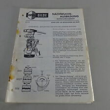 Material de entrenamiento motores Opel 1,1 Ltr. - 2,8 Ltr. Número de emisión de refrigeración 2/70 segunda mano  Embacar hacia Argentina