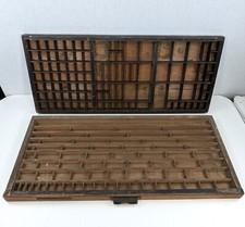 Vintage wooden printers for sale  ELLAND