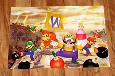 1998 Nintendo Wario Mario Donkey Kong Luigi Yoshi Zelda pôster muito raro 58x42cm, usado comprar usado  Enviando para Brazil