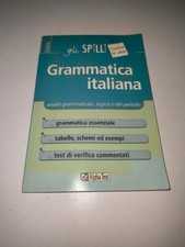 Grammatica italiana gli usato  Carrara