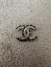 Chanel brooch gold for sale  UK