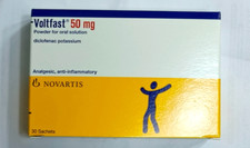 Usado, Voltfast 50mg pó 30 saquetas alívio da dor/analgésico rápido e rápido Acion comprar usado  Enviando para Brazil