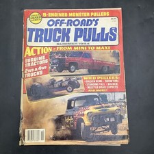 Vintage OFF-ROAD Truck Pulls Magazine Action Packed Summer 1984 | Free Shipping, usado comprar usado  Enviando para Brazil