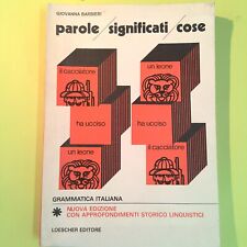 Parole significati cose usato  Comiso