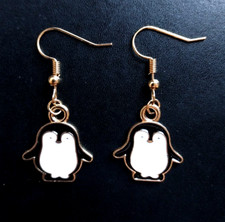 Penguin earrings for sale  LARGS