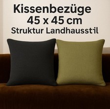 2er set kissenhülle gebraucht kaufen  Moormerland
