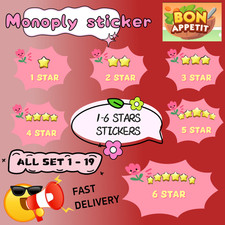 Sticker monopoly sticker for sale  Diamond Bar