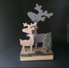Led rentier familieweihnachten gebraucht kaufen  Traunreut