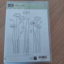 Stampin pleasant poppies for sale  MAIDSTONE