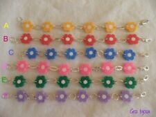 Bracciale fiorellini perline usato  Santa Maria di Licodia