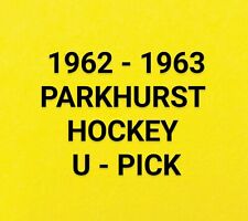 1962 parkhurst hockey d'occasion  Expédié en Belgium