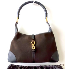 Bolsa de ombro Gucci Jackie Kandinsky camurça bambu 2002 marrom Itália em excelente estado usado com bolsa de pó comprar usado  Enviando para Brazil