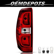 Usado, Lanterna traseira halógena com lâmpadas lado esquerdo Chevy Chevrolet Avalanche 2007-2013 comprar usado  Enviando para Brazil