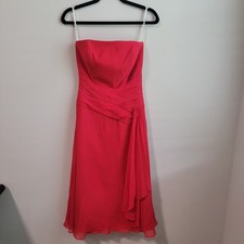 Red midi dressstrapless for sale  Mckinney