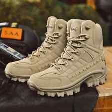 Botas de combate del desierto para hombre al aire libre antideslizantes botas tácticas zapatos de caza al tobillo segunda mano  Embacar hacia Mexico