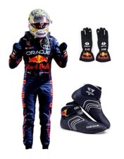 Terno de corrida Go Kart kit completo de kart impresso digital nível 2 sapatos e luva de kart comprar usado  Enviando para Brazil