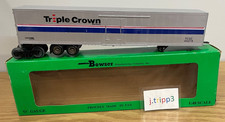 Reboque RoadRailer Bowser O Gauge Amtrak Norfolk Southern Triple Crown 53 411078 comprar usado Reboque RoadRailer Bowser O Gauge Amtrak Norfolk Southern Triple Crown 53 411078 comprar usado  Enviando para Brazil