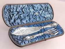 Fisch vorlegebesteck versilber gebraucht kaufen  Münster