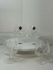 cut glass brandy glasses for sale  NORWICH