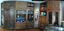 Belle bibliothèque bois d'occasion  Arches