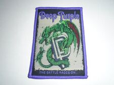 DEEP PURPLE THE BATTLE RAGES ON WOVEN PATCH, usado comprar usado  Enviando para Brazil