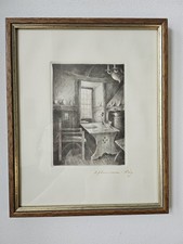 Radierung grafik kunst gebraucht kaufen  Remscheid