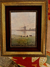 Oil painting windmill for sale  Los Angeles