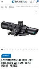 Barska scope 4x28mm for sale  Hamburg