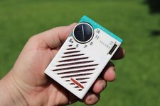 RÁDIO TRANSISTOR JAPONÊS ANTIGO VINTAGE DÉCADA DE 1950 YAOU MEADOS DO SÉCULO ERA EAMES comprar usado  Enviando para Brazil