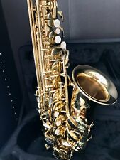 Alto saxophone gold for sale  Shipping to Ireland