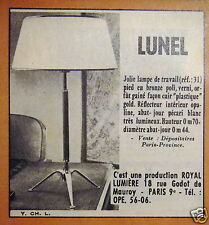 Publicité presse 1958 d'occasion  Longueil-Sainte-Marie