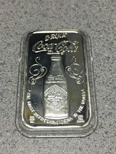 Barra de plata Coca Cola Salem-Rolla, Missouri .999 75 aniversario segunda mano  Embacar hacia Mexico