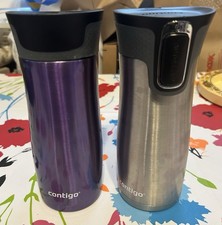 Contigo 16 oz.  Pacote com 2 canecas de viagem West Loop 2.0 isoladas de aço inoxidável comprar usado  Enviando para Brazil