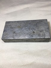 Caixa de ferramentas vintage pequena de metal cinza 6,5" x 3,25" x 1" - Feita à mão comprar usado  Enviando para Brazil