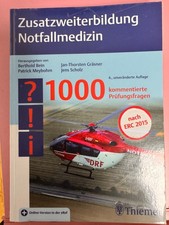Zusatzweiterbildung notfallmed gebraucht kaufen  Winnenden