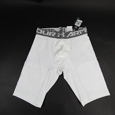 Shorts de compressão Under Armour HeatGear masculino branco novo com etiquetas comprar usado  Enviando para Brazil