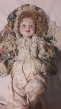 Bambola vintage porcellana usato  Roma