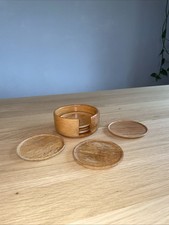 Holz untersetzer stück gebraucht kaufen  Deutschland