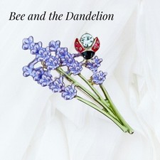 Lavender ladybird crystal for sale  BASILDON