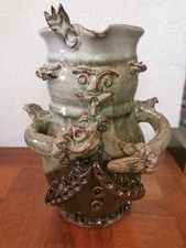 Pichet anthropomorphe signé. d'occasion  Saint-Privat-des-Vieux